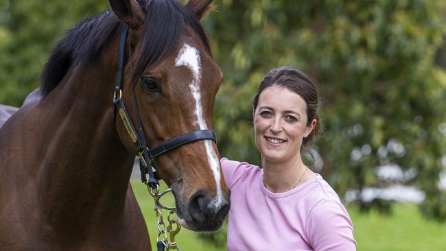 Annabel Neasham is devastated by the late scratching of Zaaki. Picture: Aaron Francis/The Australian