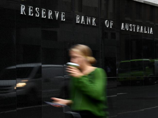 A pedestrian walks past the Reserve Bank of Australia (RBA) building in Sydney, Tuesday, March 3, 2020. The Reserve Bank is expected to cut the cash rate to a new record low 0.5 per cent on Tuesday. (AAP Image/Joel Carrett) NO ARCHIVING