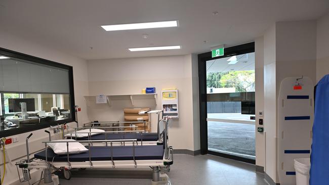 The expansion features 52 new inpatient beds and 15 new ED beds. Picture: Brenton Edwards