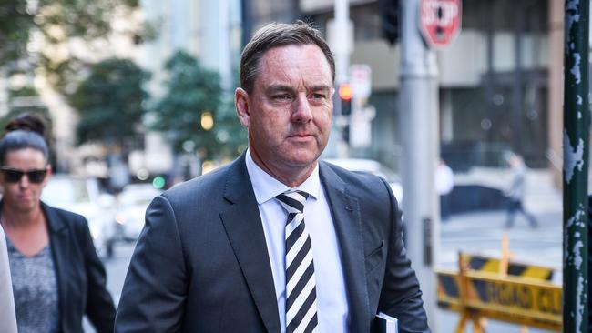 NSW Police top media adviser Grant Williams (pictured) has been released from his contract. Picture: NCA NewsWire/Flavio Brancaleone