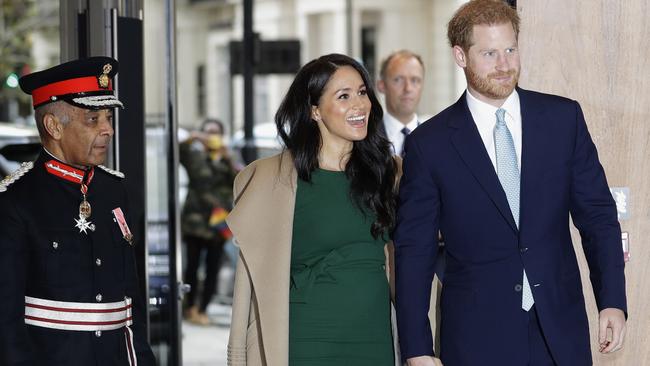 The couple will spend their first Christmas as parents in Canada. Picture: AP