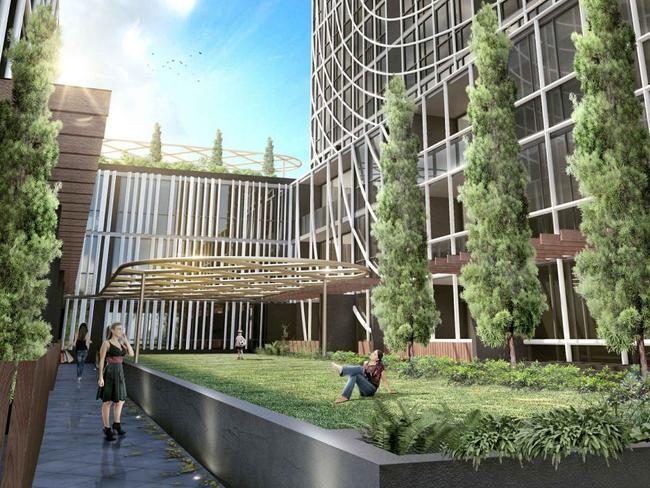 A DA has been submitted for a nine-storey mixed-use building in Mt Druitt.