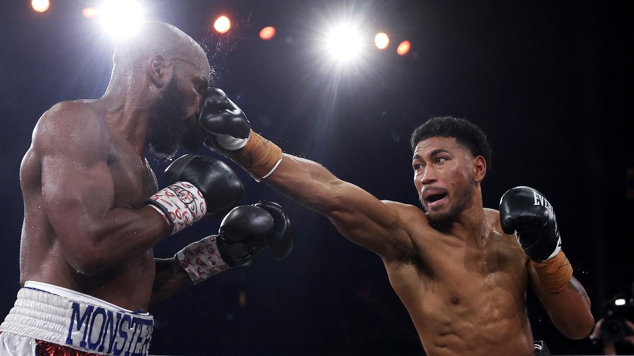 The sky is the limit for Paulo Aokuso. (Photo by Mark Kolbe/Getty Images)