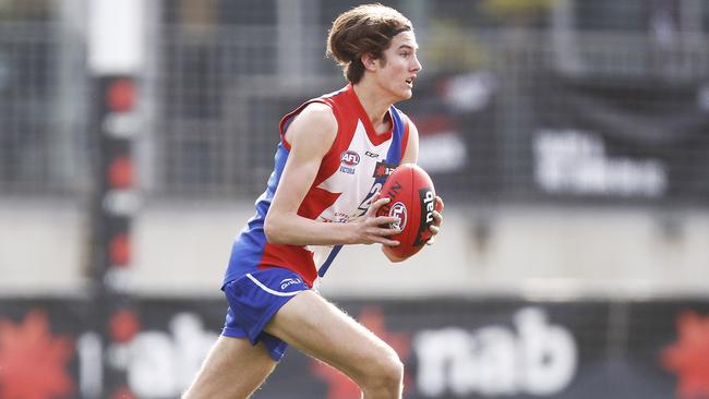 AFL draft prospect Zach Reid playing for Gippsland Power. Picture: AFL Photos