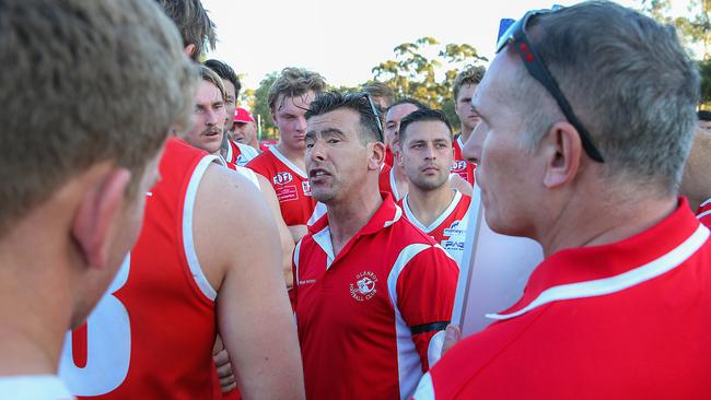 Coach Ross Terranova has extended his stay at Glenroy. Picture: Ian Currie