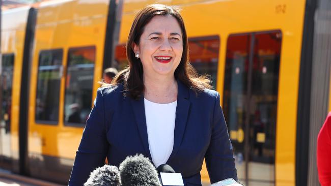 QLD Premier Annastacia Palaszczuk. Picture: Tertius Pickard