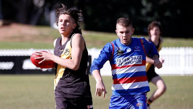 Glenelg's Koby Moir starred during this week's carnival. Picture: Peter Argent