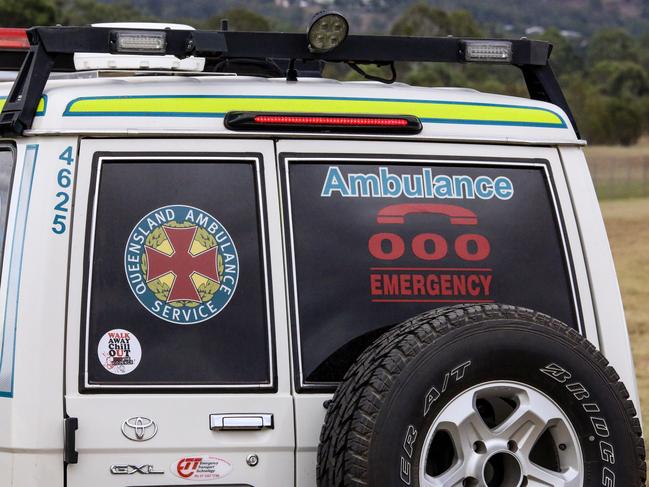 Queensland Ambulance Service generic ambulance. Picture: Dominic Elsome