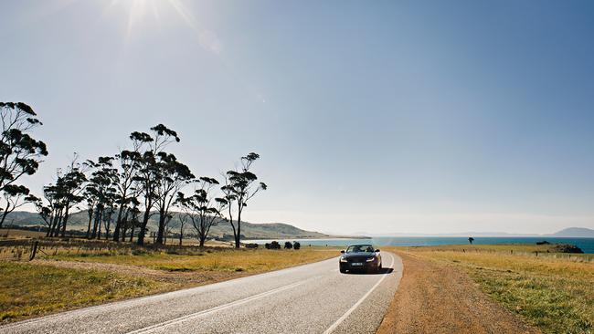 The Great Eastern Drive heading toward Swansea. Picture: EAST COAST REGIONAL TOURISM