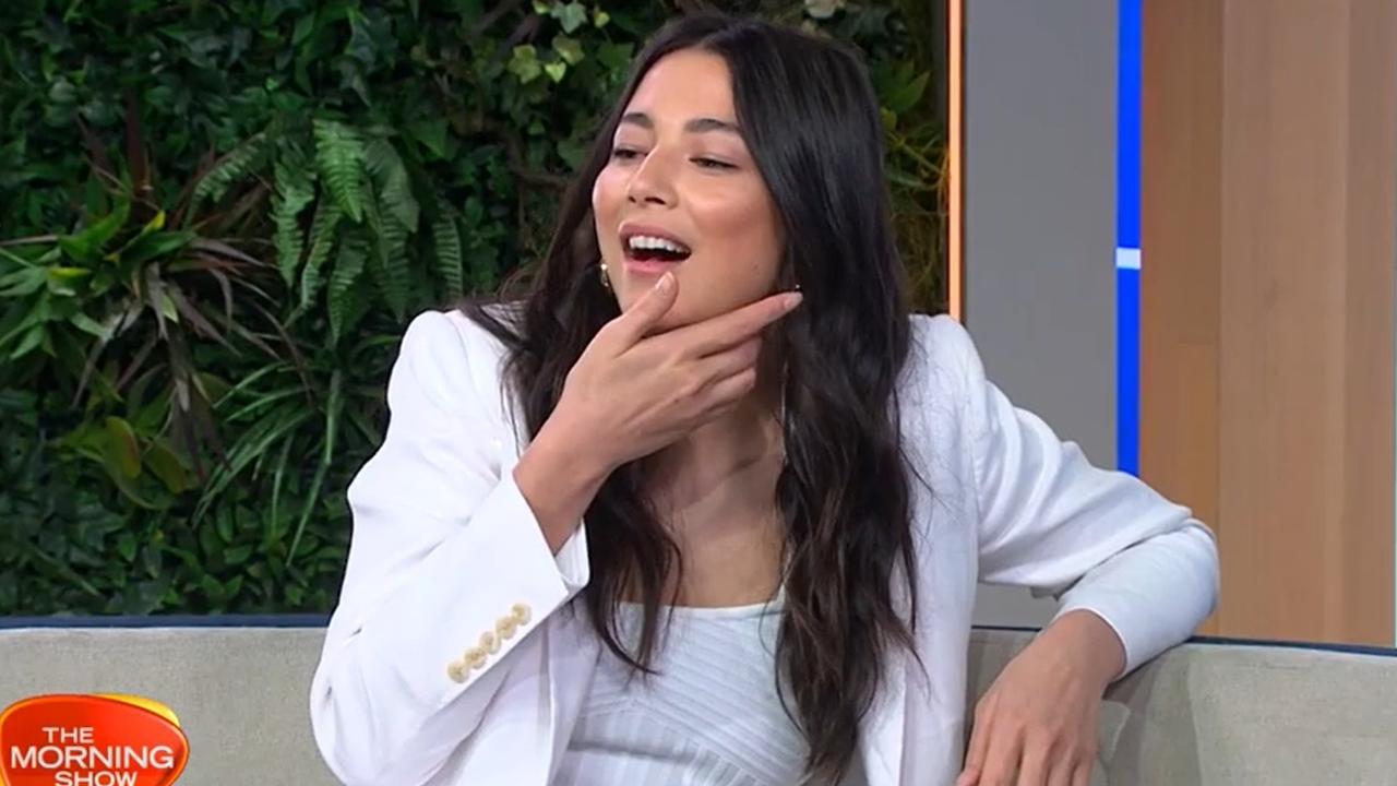 Jessica Gomes asked the tough questions on The Morning Show.