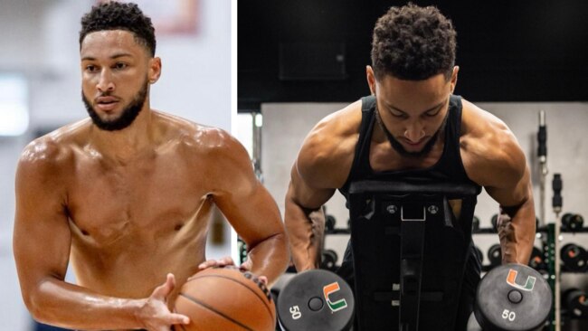 Ben Simmons has been training hard to be fit for the Boomers.