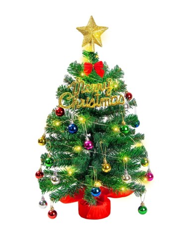 Ninonly 60cm Mini Christmas Tree. Picture: Amazon Australia.