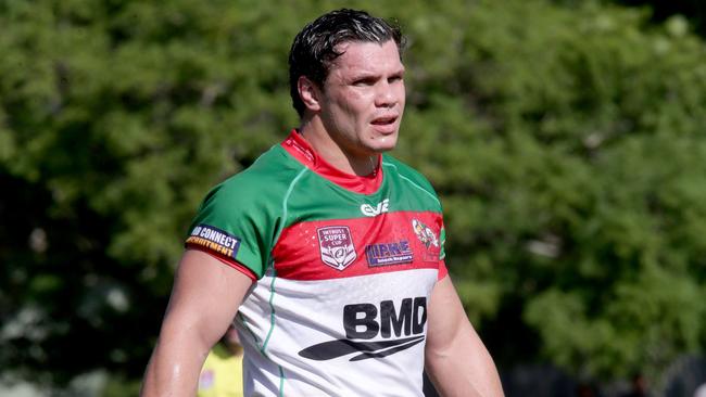 James Roberts joins the Rabbitohs after turning out for Wynnum-Manly. Picture: AAP