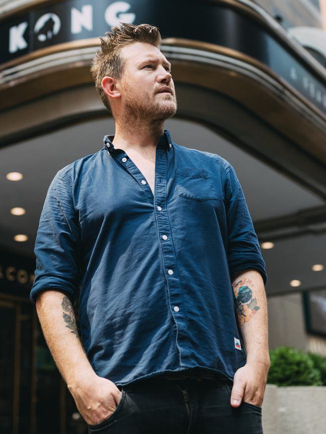 Eddie Perfect at the King Kong Broadway launch. Picture: Emilio Madrid-Kuser