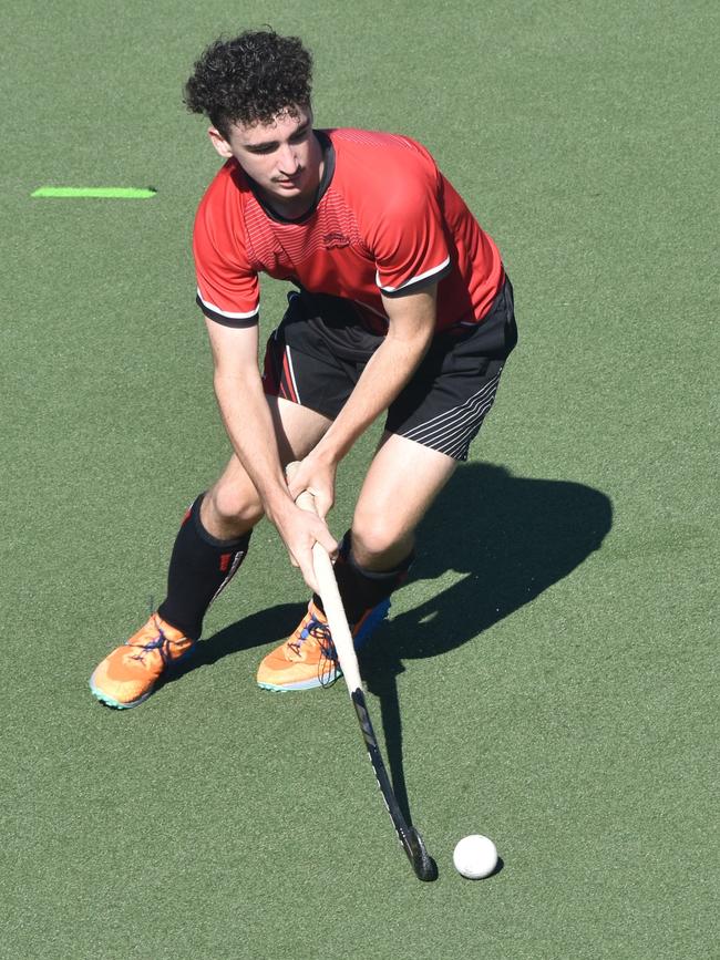 Division 2, Rockhampton versus Toowoomba at the Hockey Queensland under-18 menâ€™s state championships in Rockhampton from April 25 to 28, 2024.