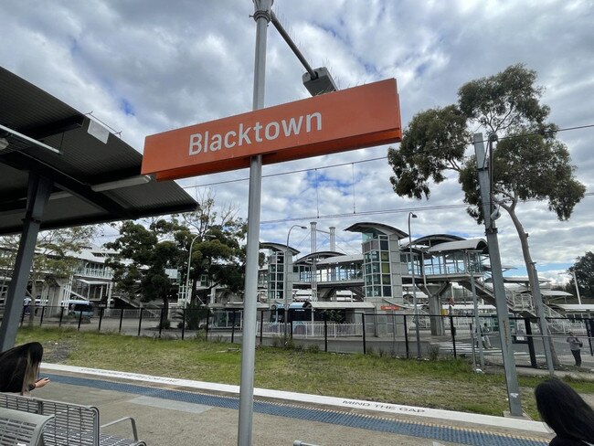 Blacktown station.