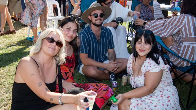 Thousands of people descended at the 2024 Darwin Cup Carnival, Fannie Bay. Picture: Pema Tamang Pakhrin