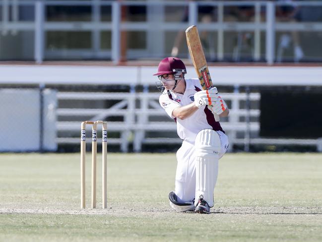 Burleigh batsman Nick Burton. Picture: Tim Marsden