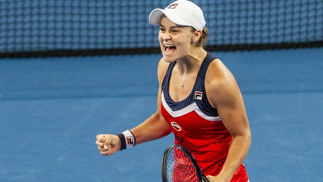 Will Ash make it a Barty Party at the Aus Open? Picture: AAP