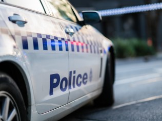 Victoria Police attend crime scene, Melbourne, Australia
