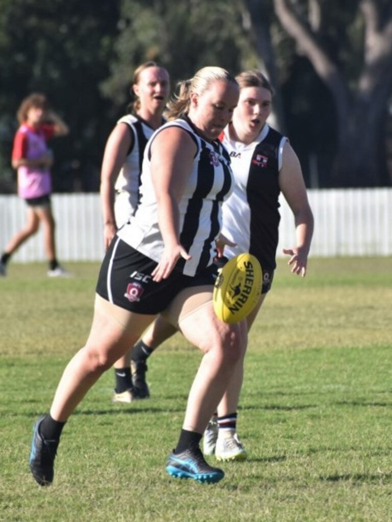 AFL Capricornia, senior women, Round 12, Panthers versus BITS Saints, Rockhampton Cricket Ground, July 15, 2023.