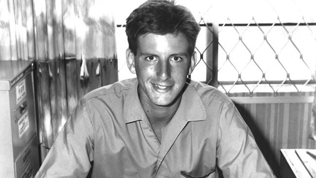 Michael Kasprowicz as an up and coming player at Brisbane SHS.