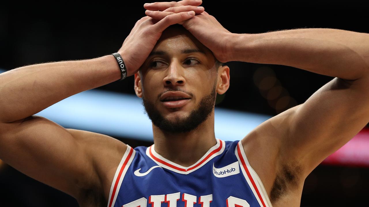 NBA Playoffs 2021: Ben Simmons, Philadelphia 76ers, Right hand