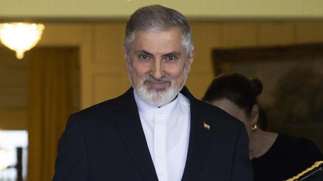 Iran's ambassador to Australia Ahmad Sadeghi. Picture: X