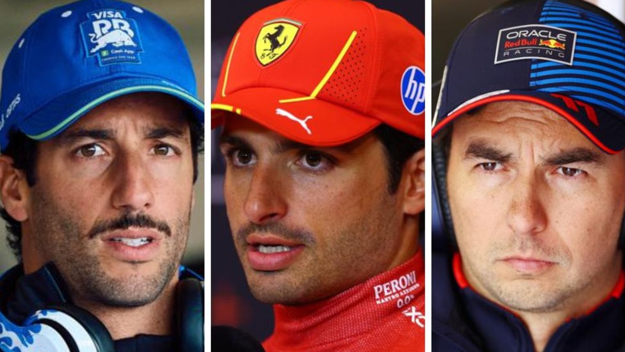 Daniel Ricciardo, Carlos Sainz and Sergio Perez hold the key’s to F1’s musical chairs.