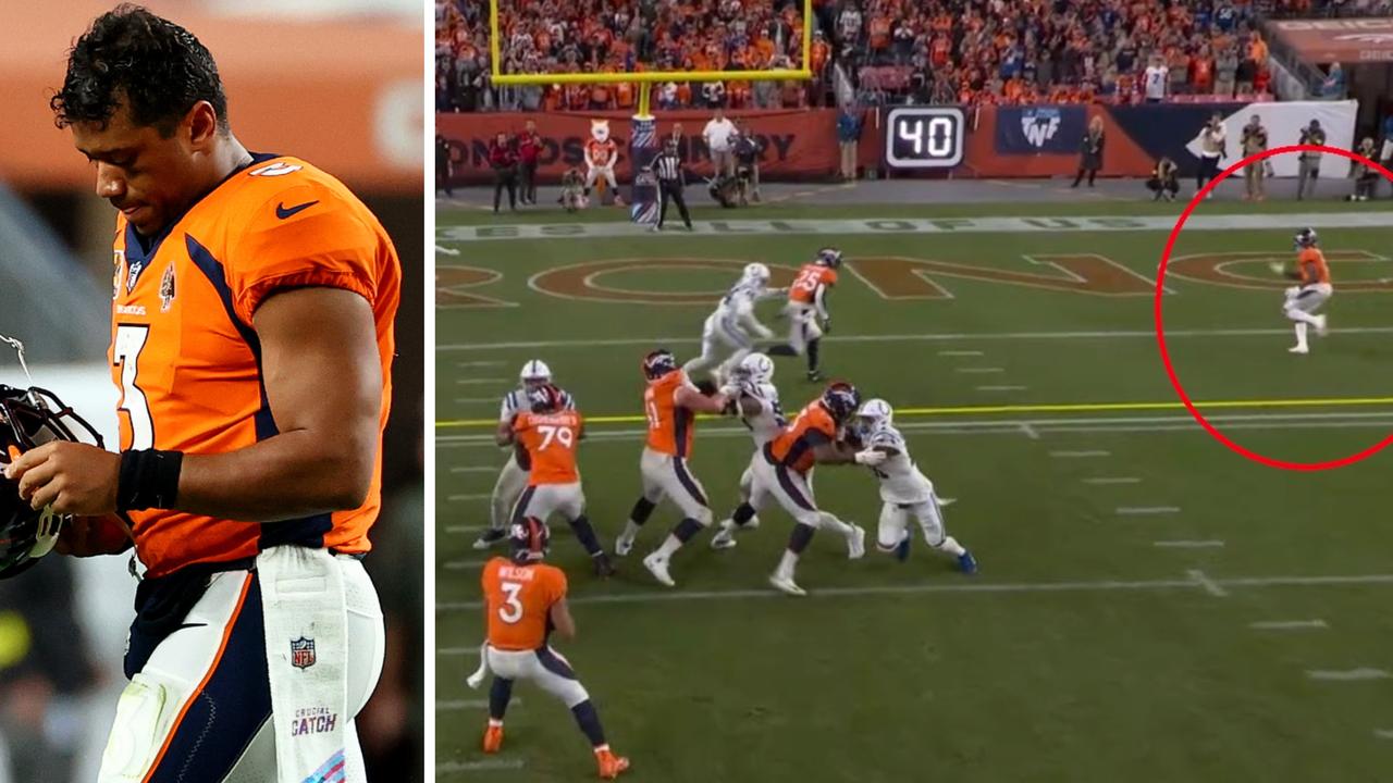 NFL 2022 Russell Wilson bad, Denver Broncos loss to Indianapolis Colts