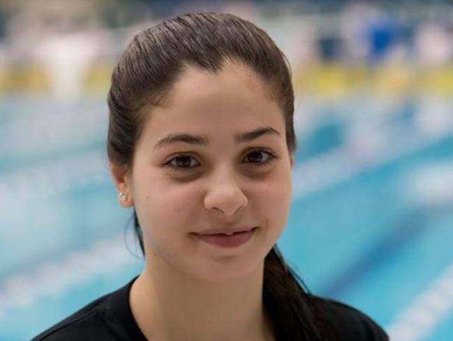 Syrian refugee Yusra Mardini will compete at the Rio Olympics. Picture: Facebook