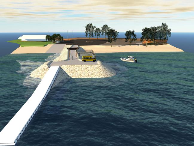 Concept designs have been released after local Northern Territory business DTA Contractors was awarded a $6.9m contract to construct marine and landside facilities at Inverell Bay, Gunyangara.