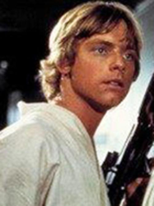 Mark Hamill as Luke Skywalker.