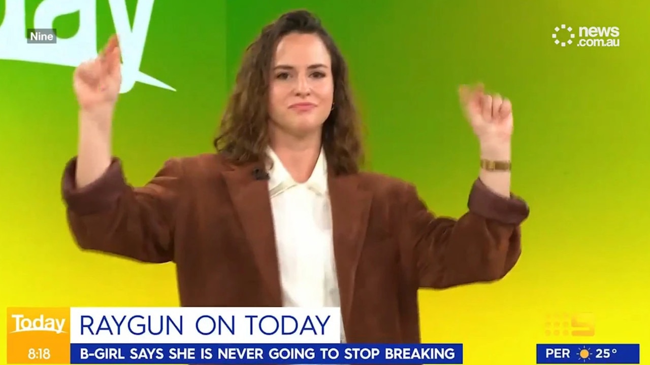 Raygun was everywhere, including Channel 9’s Today Show.