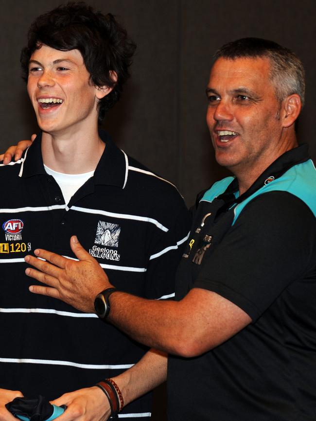 Williams was happy after netting Jasper Pittard in 2009.