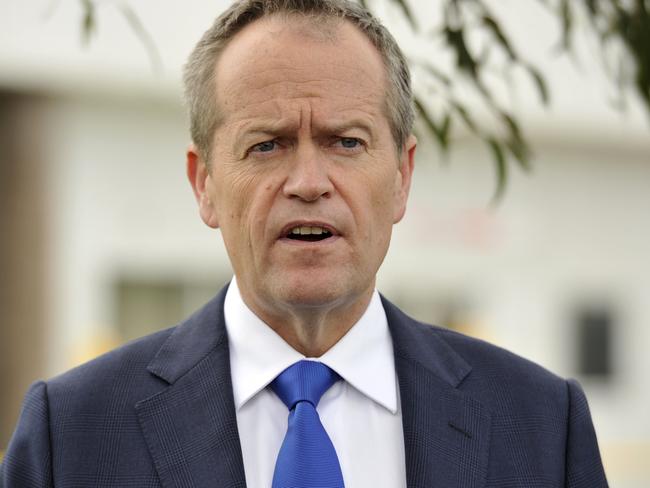 Opposition Leader Bill Shorten says Labor won’t spell out their list of demands. Picture: AAP Image/Joel Carrett