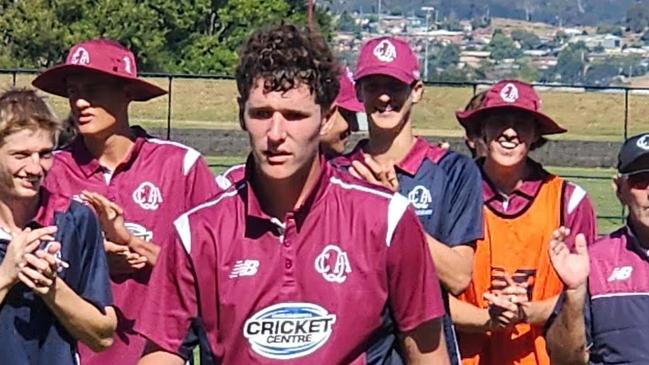 Blake Armstrong won the game for Queensland with a stunning century. Picture: Supplied