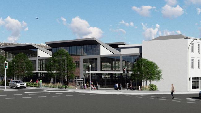 An artist's impression of the soon to be redeveloped CH Smith site in Launceston. Picture: SUPPLIED