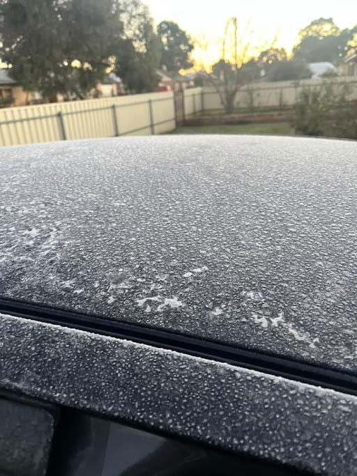 SA has recorded below freezing temeratures this morning. Picture: Di Elliott