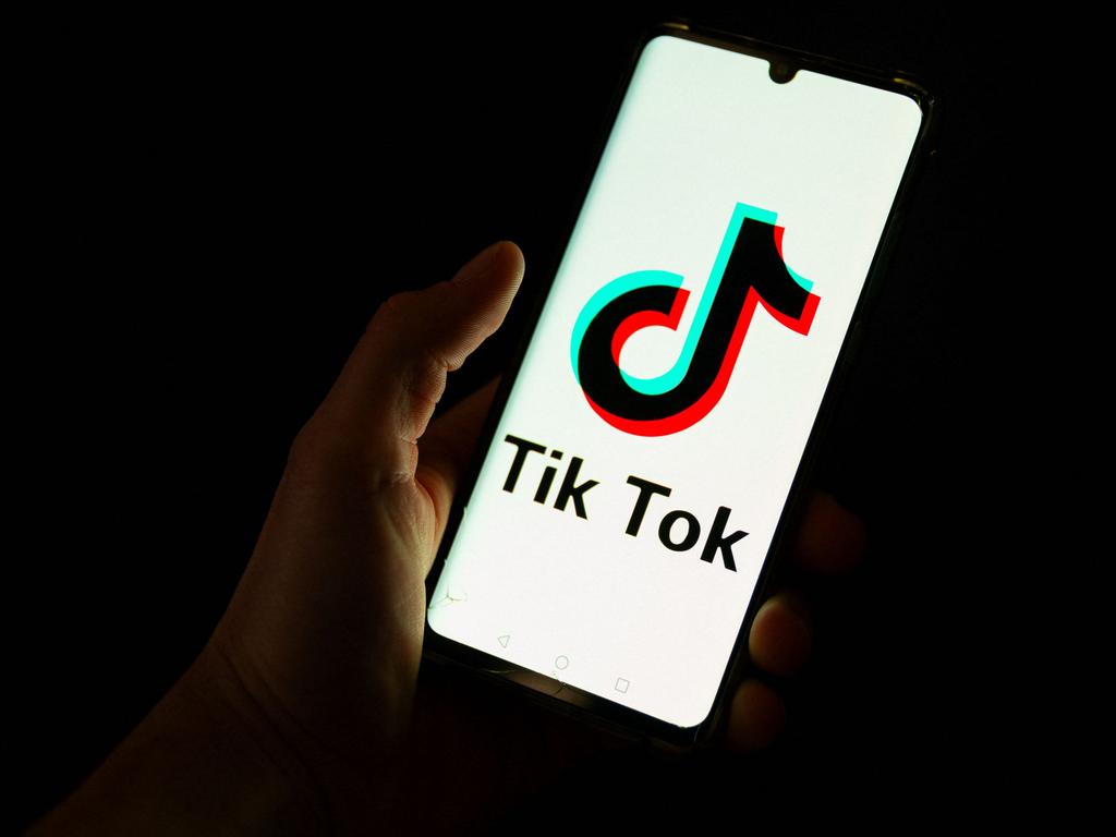 TikTok is one of the most popular social media platforms among young people but research suggests it is also addictive and the biggest time-waster for Aussie kids. Picture: Antonin UTZ/AFP