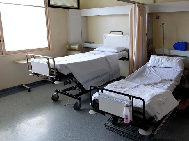 Hospital bed numbers will be boosted as part of the spending. Picture: Supplied