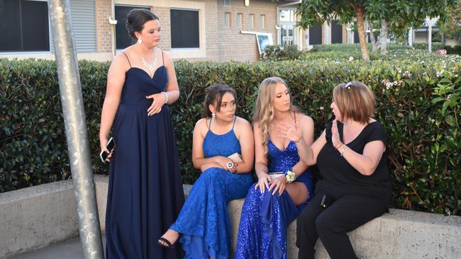Year 12 students at the Mackay Northern Beaches State High School formal, on Saturday October 17. Picture: Zizi Averill