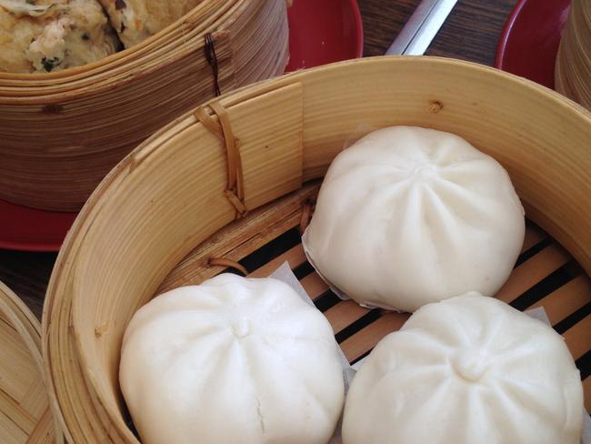 Buns from Zenhouse Vegetarian Yum Cha, on Bent St in Adelaide.