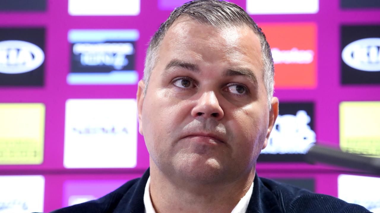 Anthony Seibold stepped down from his role as Broncos coach earlier this week. (Photo by Jono Searle/Getty Images)