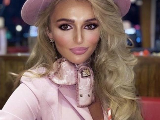 CATERS NEWS  (PICTURED Elizabeth Smith, 20,  out for a meal,  Edinburgh. )  -  A stunning Scottish woman has been subbed a 'real life Barbie doll' due to her extravagant style. With her big bouncy hair, petite figure, doll like featured and glamourous outfits, it's no surprise that Elizabeth Smith, 20, from Edinburgh, has been dubbed a Barbie doll by strangers. Elizabeth says it's a compliment though and loves wearing custom made clothes. She added: "People say I am the human version of Barbie. I don't personally see it myself, but I take it as a compliment.  -  SEE CATERS  COPY