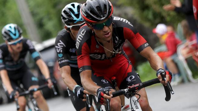 Richie Porte in action during Stagee19 of the Tour de France. Picture: Chris Graythen (Getty Images)