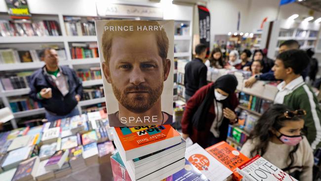 Spare was a global bestseller. Picture: Khaled Desouki/AFP