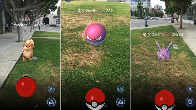 Pokemon GO allows you to catch Pokemon in the real world.