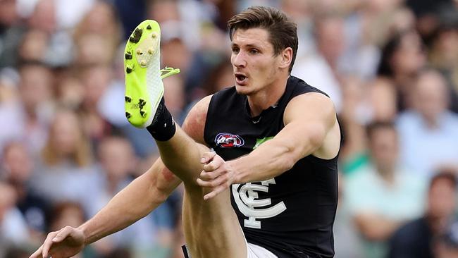 Andrejs Everitt during his days at Carlton. Picture: Michael Klein