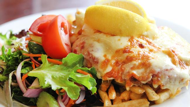 The Aussie parma is closer to American style fare than any Italian classic.